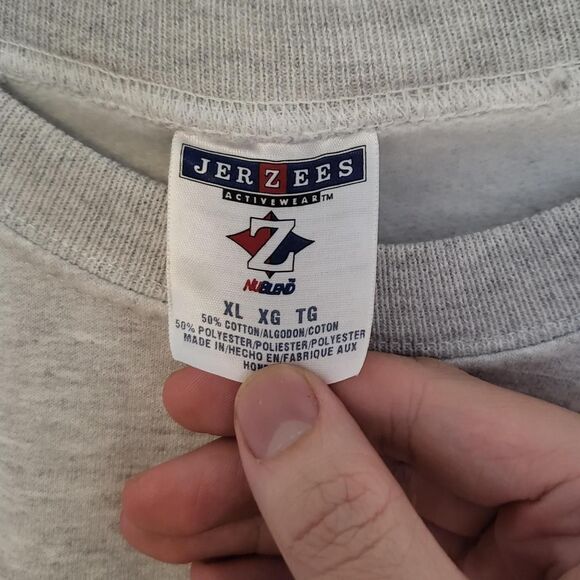 Y2K Jerzees Wildwood New Jersey Firefighter Sweatshirt - Picture 3 of 6